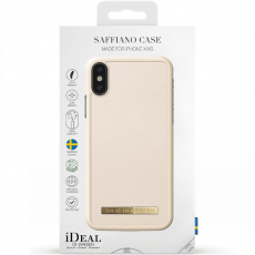 Ideal Saffiano Case iPhone X/Xs beige