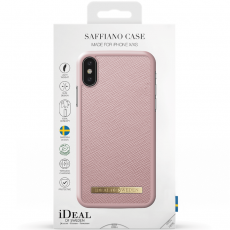Ideal Saffiano Case iPhone X/Xs pink
