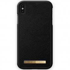 Ideal Saffiano Case iPhone Xs Max black