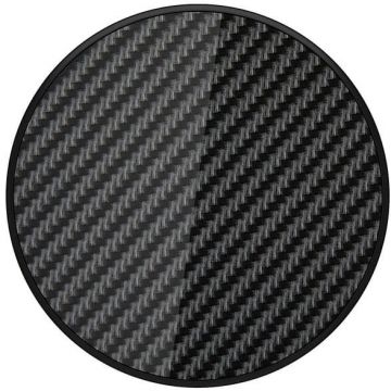 PopSockets PopGrip LUXE Carbon Fiber Black