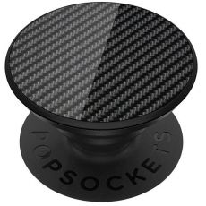 PopSockets PopGrip LUXE Carbon Fiber Black