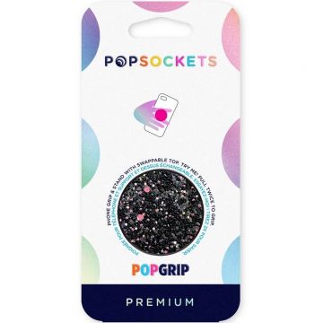 PopSockets PopGrip Premium Sparkle Black