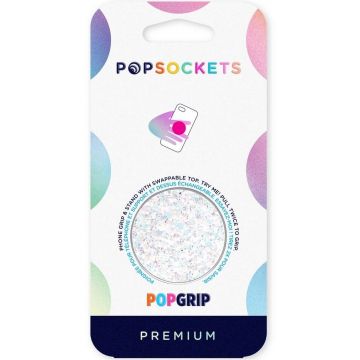 PopSockets PopGrip Premium Sparkle Snow White