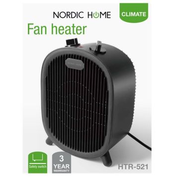 Nordic Home lämpöpuhallin 2000W HTR-521