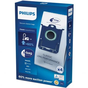 Philips S-bag pölypussit 4 kpl FC8021/03