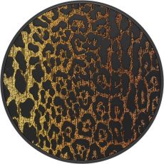 PopSockets PopGrip LUXE Embossed Metal Leopard