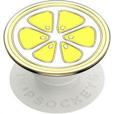 PopSockets PopGrip Premium Enamel Lemon Slice Yellow
