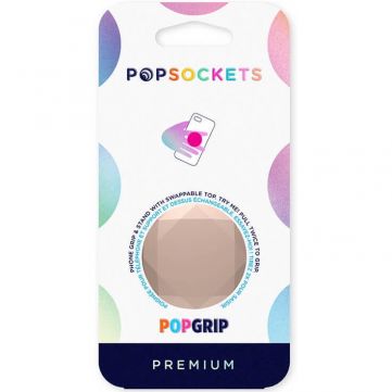 PopSockets PopGrip Premium Metallic Diamond Rose Gold