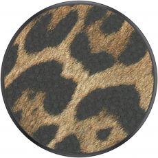 PopSockets PopGrip Premium Vegan Leather Leopard