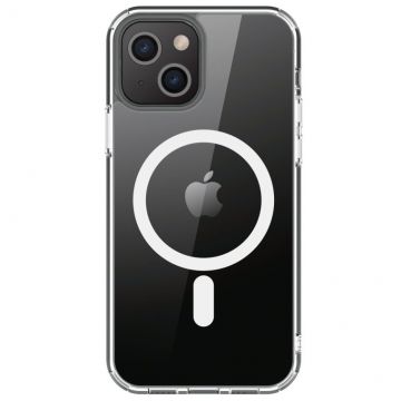 Puro läpinäkyvä LiteMag -suojakuori iPhone 13