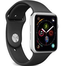 Puro Icon-silikoniranneke Apple Watch 42mm / 44mm / 45mm black
