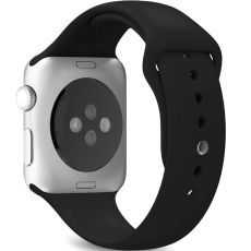 Puro Icon-silikoniranneke Apple Watch 42mm / 44mm / 45mm black
