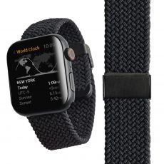 Puro Loop-nylonranneke Apple Watch 42mm/44mm black