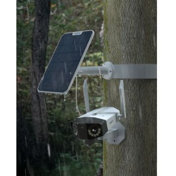 Reolink Duo 2 LTE akkukäyttöinen 2x6MP AI ulkokamera LED-kohdevaloilla