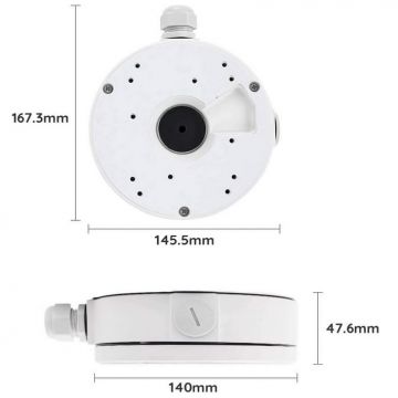 Reolink Junction Box D20 kiinnityskotelo