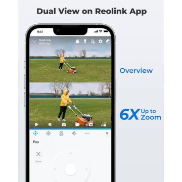 Reolink TrackMix WiFi 8MP PTZ Auto Tracking AI kamera ulkokäyttöön