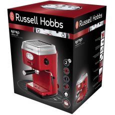 Russell Hobbs Retro Red -espressokeitin