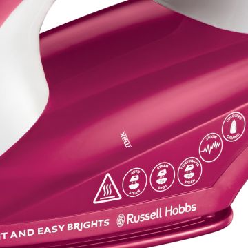 Russell Hobbs Light & Easy Brights silitysrauta Berry