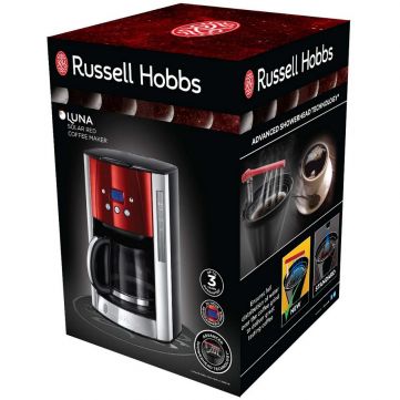 Russell Hobbs Luna Solar Red -kahvinkeitin