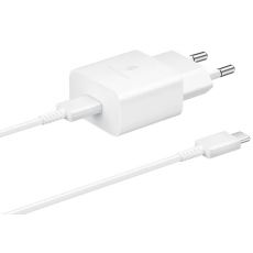 Samsung 15W verkkolaturi USB-C-kaapelilla white