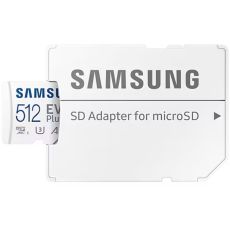 Samsung EVO Plus microSD 512GB SD-adapterilla 2024