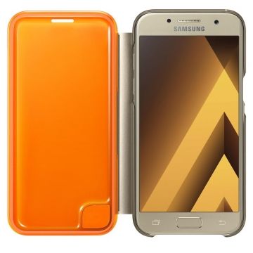 Samsung Galaxy A3 2017 Flip Cover gold