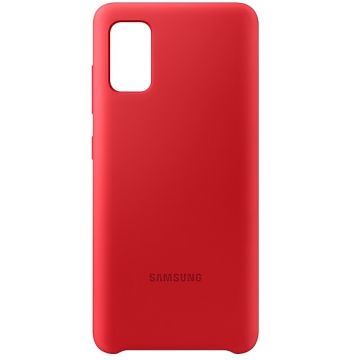 Samsung Galaxy A41 Silicon Cover red
