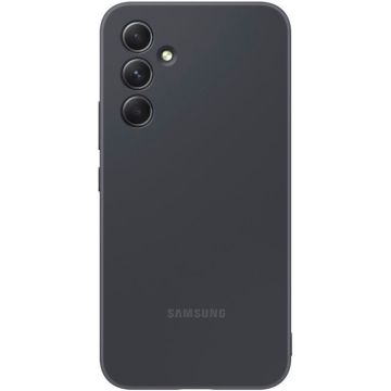 Samsung Galaxy A54 5G Silicone Cover suojakuori black