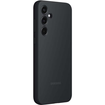 Samsung Galaxy A55 5G Silicone Case silikonisuoja Black