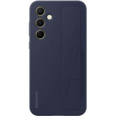 Samsung Galaxy A55 5G Standing Grip Case suojakuori Blue