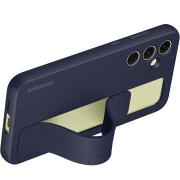 Samsung Galaxy A55 5G Standing Grip Case suojakuori Blue