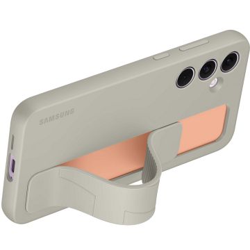 Samsung Galaxy A55 5G Standing Grip Case suojakuori Gray