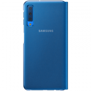 Samsung Galaxy A7 2018 Wallet Cover blue