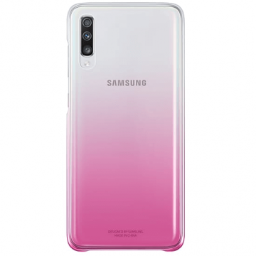 Samsung Galaxy A70 Gradation Cover pink