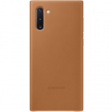 Samsung Galaxy Note 10 Leather Cover camel