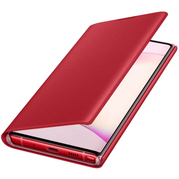 Samsung Galaxy Note 10 LED View Cover red *poisto, avattu palautus*