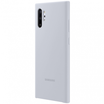Samsung Galaxy Note 10+ Silicone Cover silver