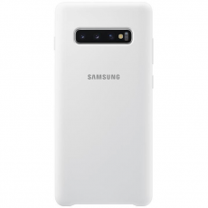 Samsung Galaxy S10+ Silicone Cover white