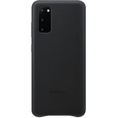 Samsung Galaxy S20 Leather Cover black