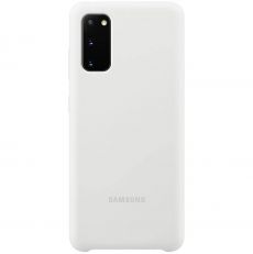 Samsung Galaxy S20 Silicone Cover white