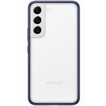 Samsung Galaxy S22 5G Frame Cover suojakuori navy