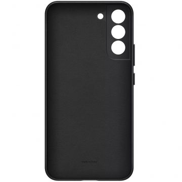 Samsung Galaxy S22+ 5G Leather Cover suojakuori black