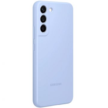 Samsung Galaxy S22+ 5G Silicone Cover suojakuori blue