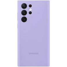 Samsung Galaxy S22 Ultra 5G Silicone Cover suojakuori lavender