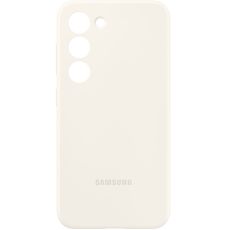 Samsung Galaxy S23 Silicone Cover suojakuori cream