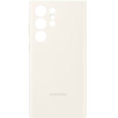 Samsung Galaxy S23 Ultra Silicone Cover suojakuori cream