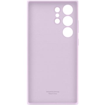 Samsung Galaxy S23 Ultra Silicone Cover suojakuori lavender