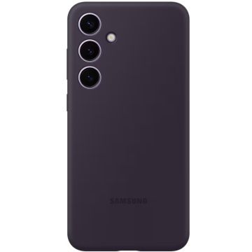 Samsung Galaxy S24+ Silicone Case silikonisuoja Dark Violet