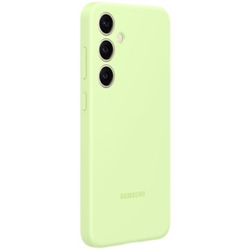 Samsung Galaxy S24+ Silicone Case silikonisuoja Lime