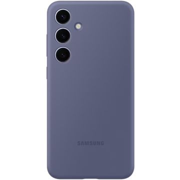 Samsung Galaxy S24+ Silicone Case silikonisuoja Violet